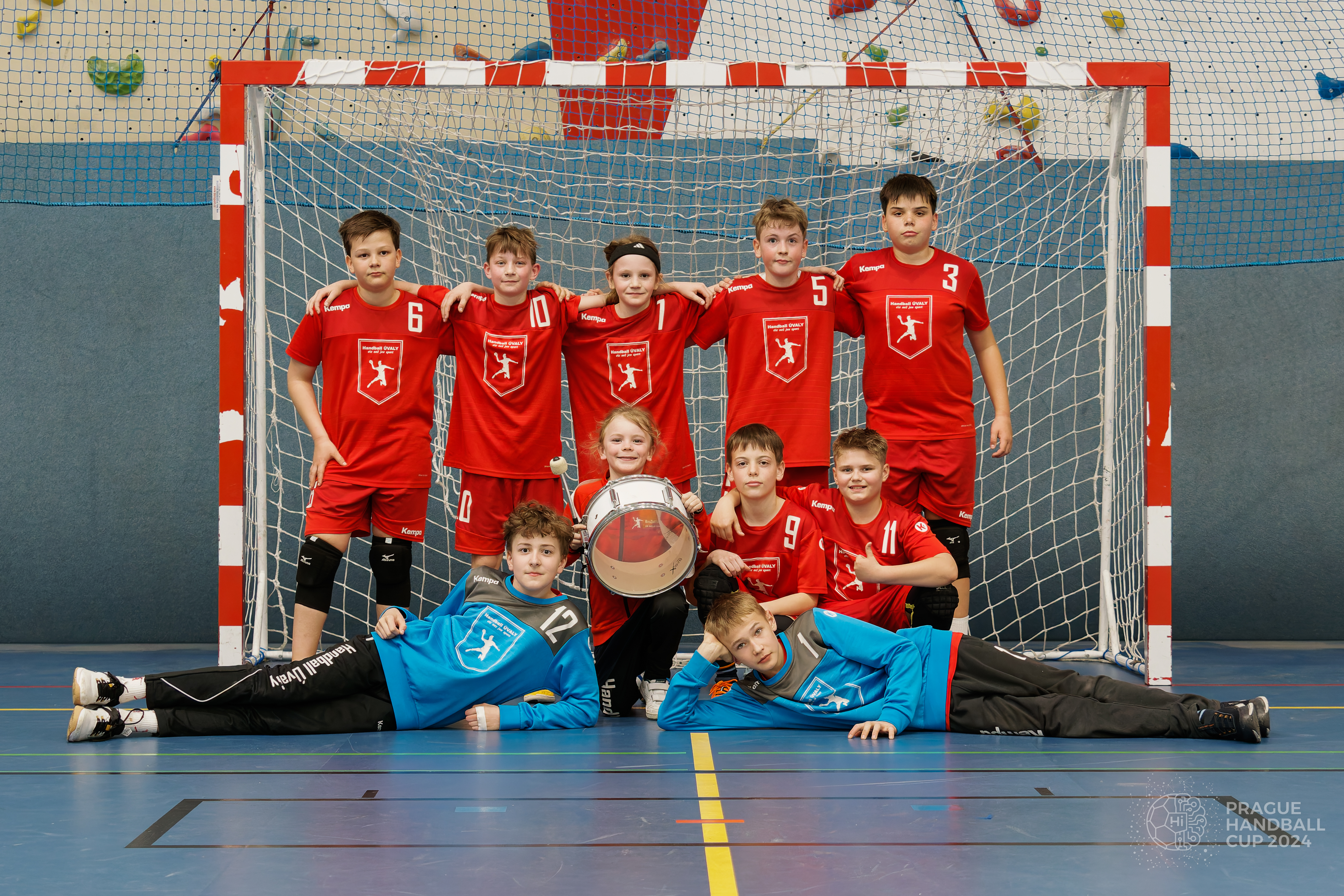 Fotka k článku Mladší žáci B na Prague Handball cupu
