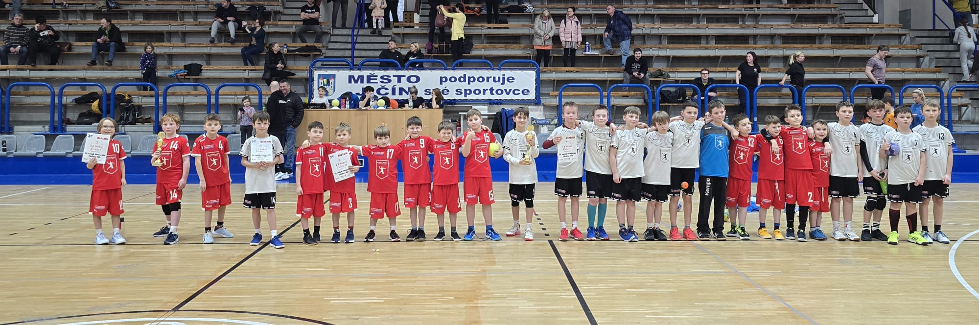 Fotka ke článku Přípravka vybojovala třetí a čtvrté místo v Jičíně